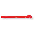 Translucent Red Backscratcher w/ Shoehorn & Chain